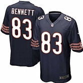 Nike Men & Women & Youth Bears #83 Martellus Bennett Navy Blue Team Color Game Jersey,baseball caps,new era cap wholesale,wholesale hats